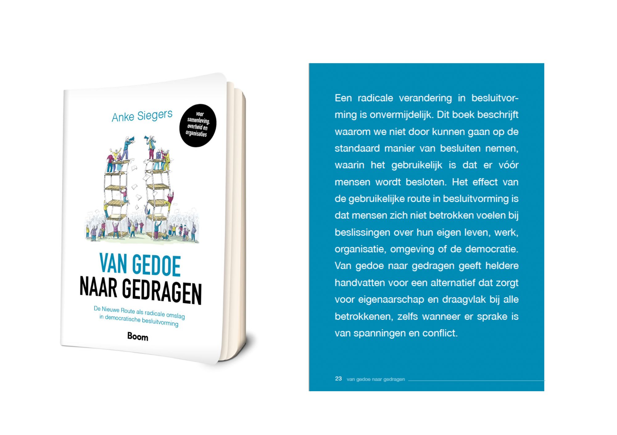 Boekcover Van gedoe naar gedragen